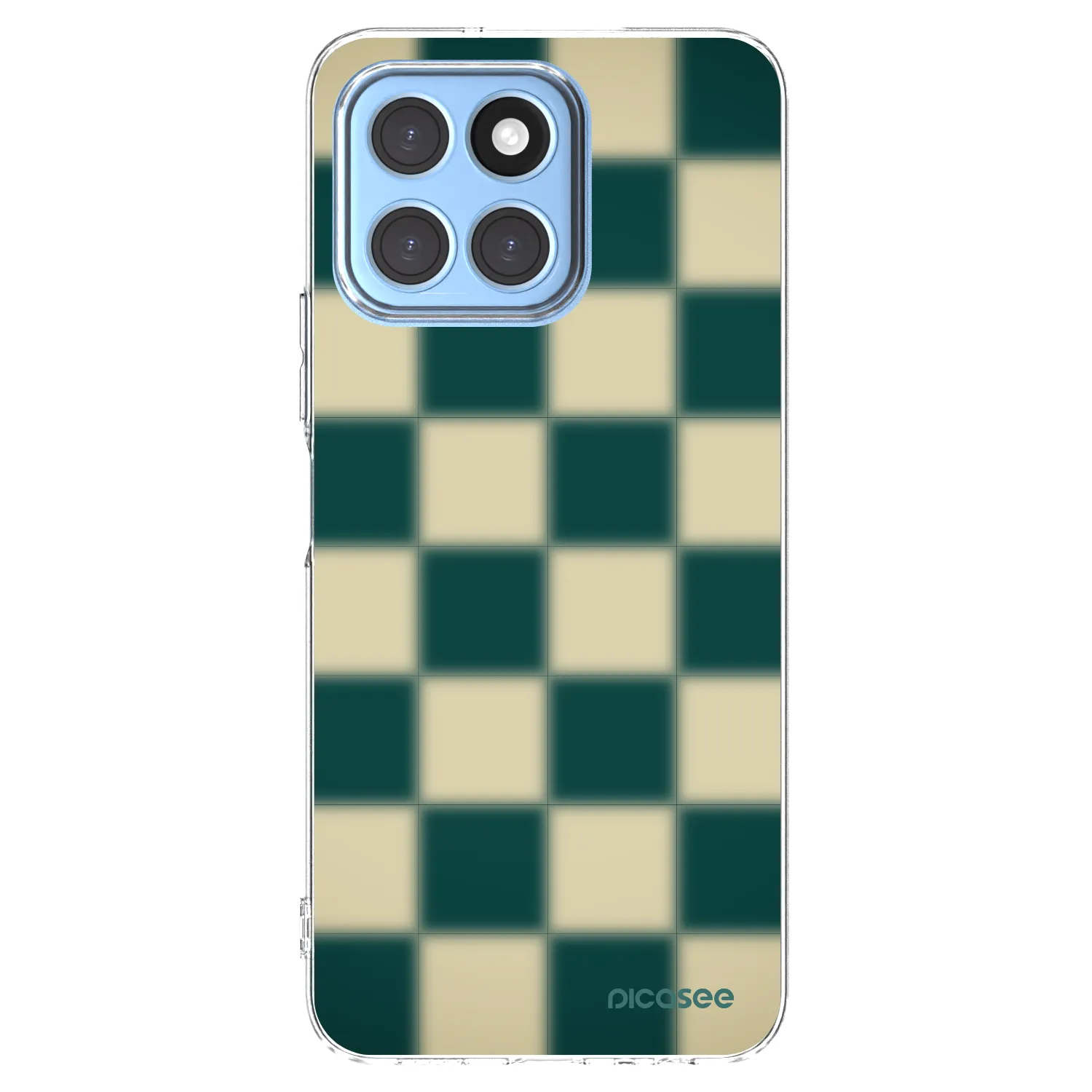 Picasee Honor X6 Hülle - Transparentes Silikon - Shadow Chess