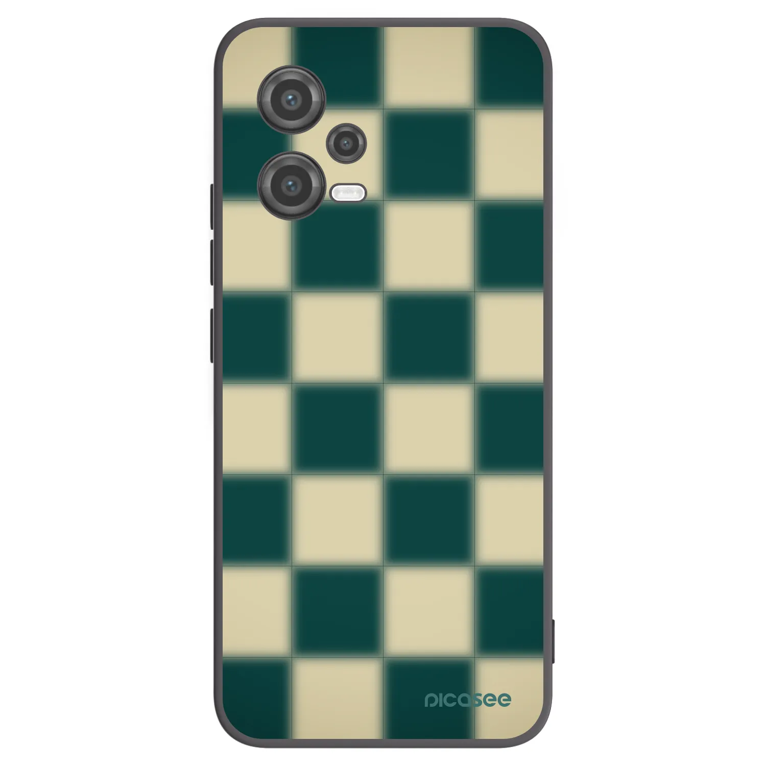 Picasee Xiaomi Poco X5 Hülle - Schwarzes Silikon - Shadow Chess