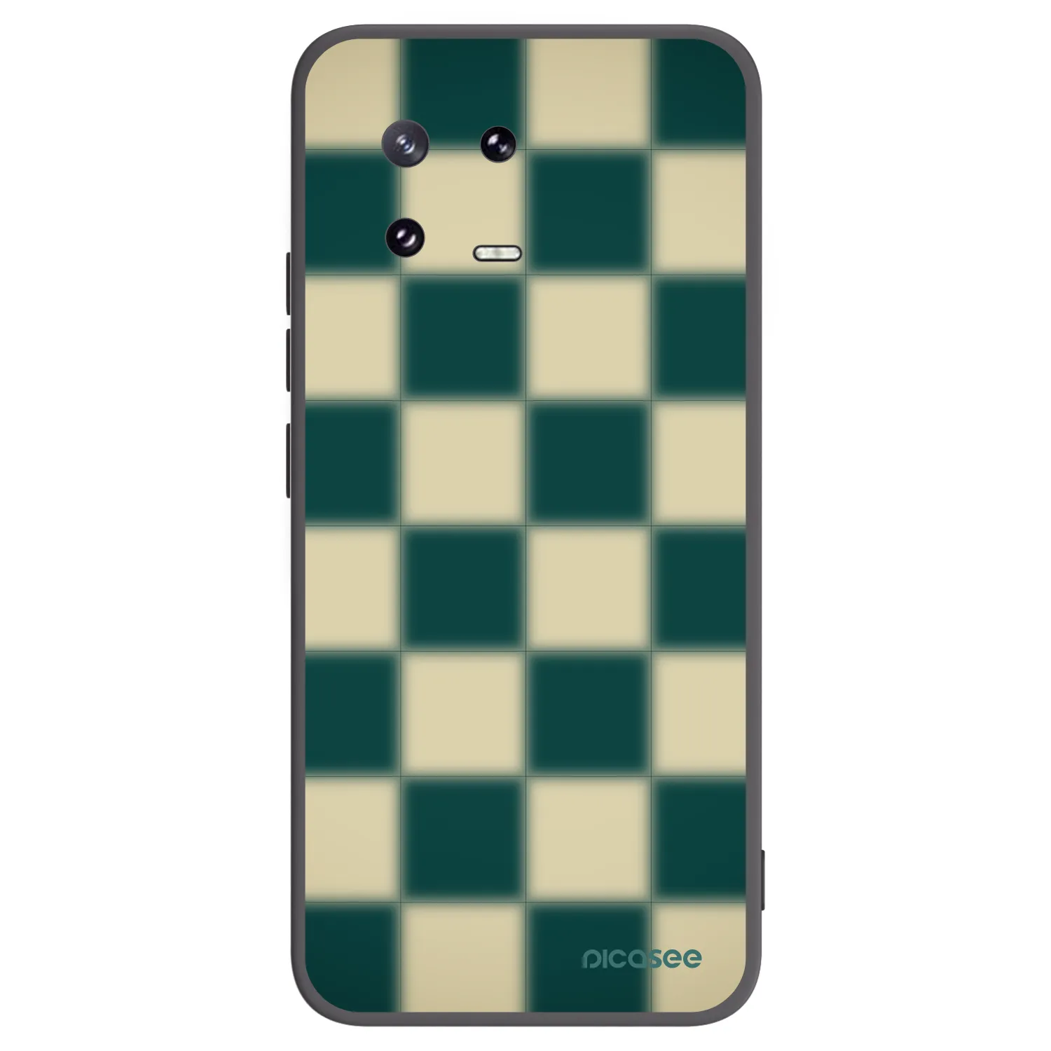 Picasee Xiaomi 13 Pro Hülle - Schwarzes Silikon - Shadow Chess