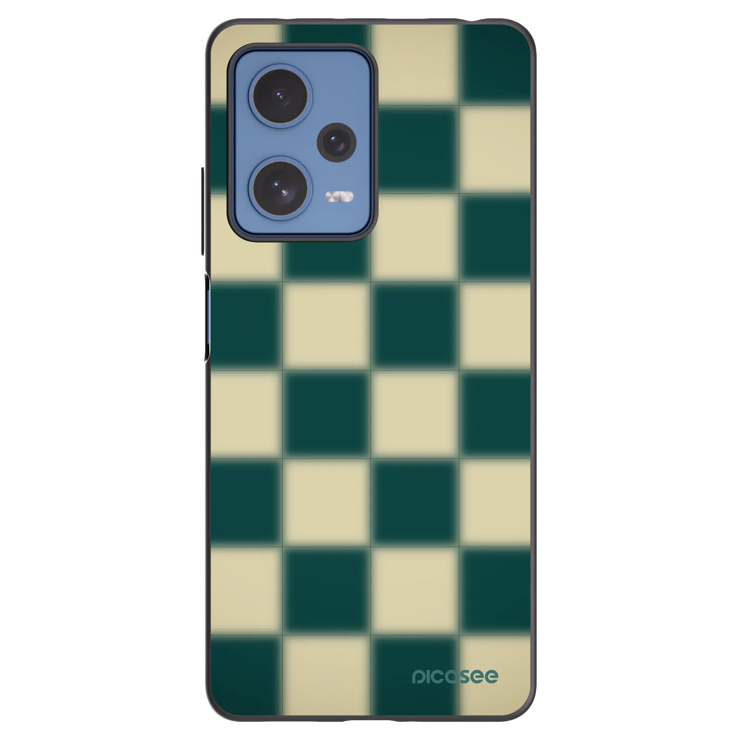 Picasee Xiaomi Redmi Note 12 Pro 5G Hülle - Schwarzes Silikon - Shadow Chess