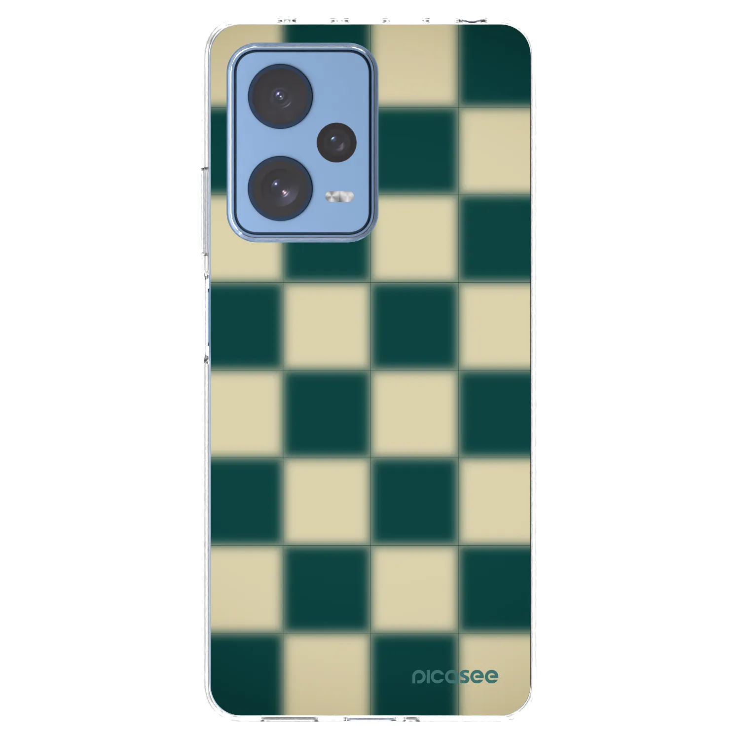Picasee Xiaomi Redmi Note 12 Pro 5G Hülle - Transparentes Silikon - Shadow Chess
