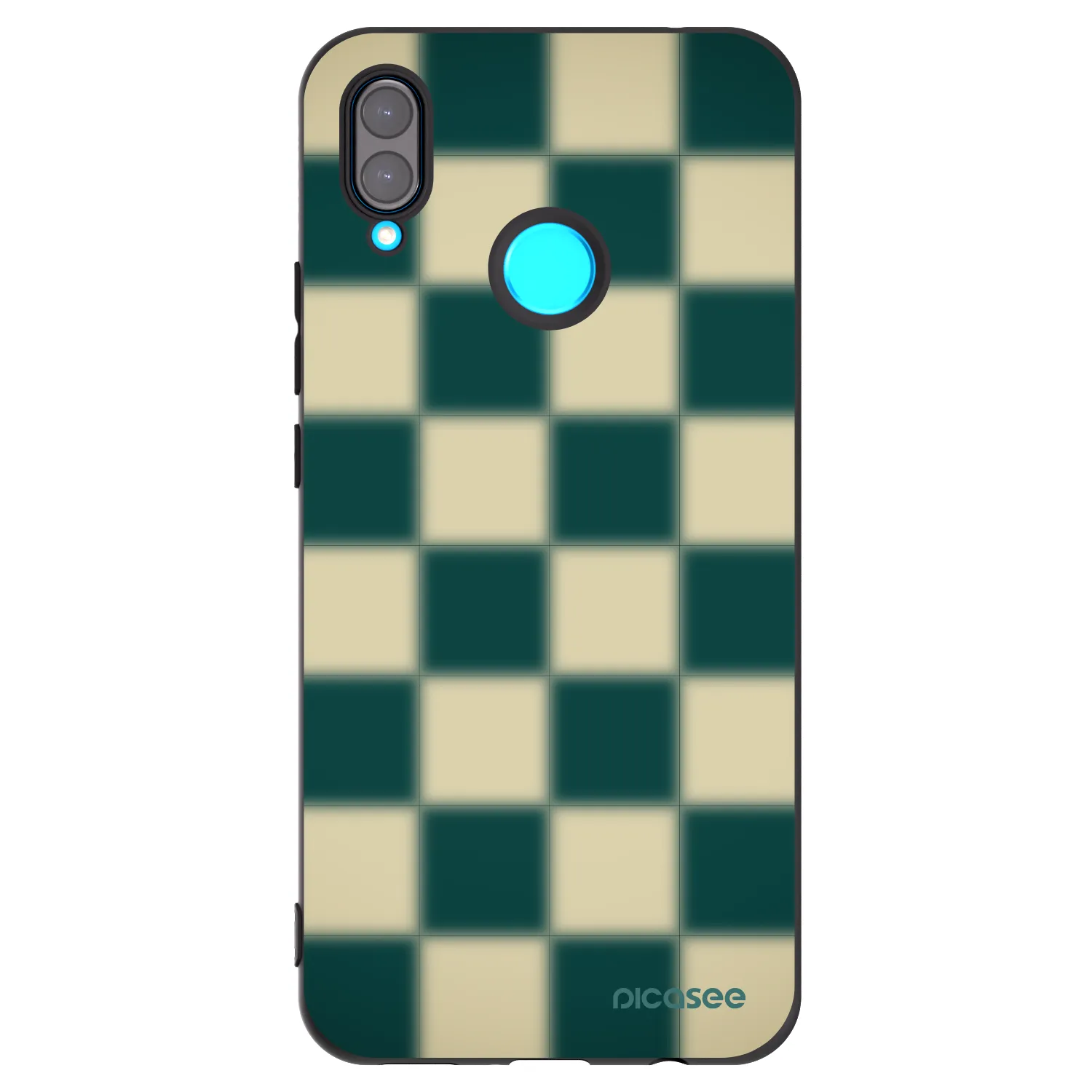 Picasee Huawei Nova 3 Hülle - Schwarzes Silikon - Shadow Chess