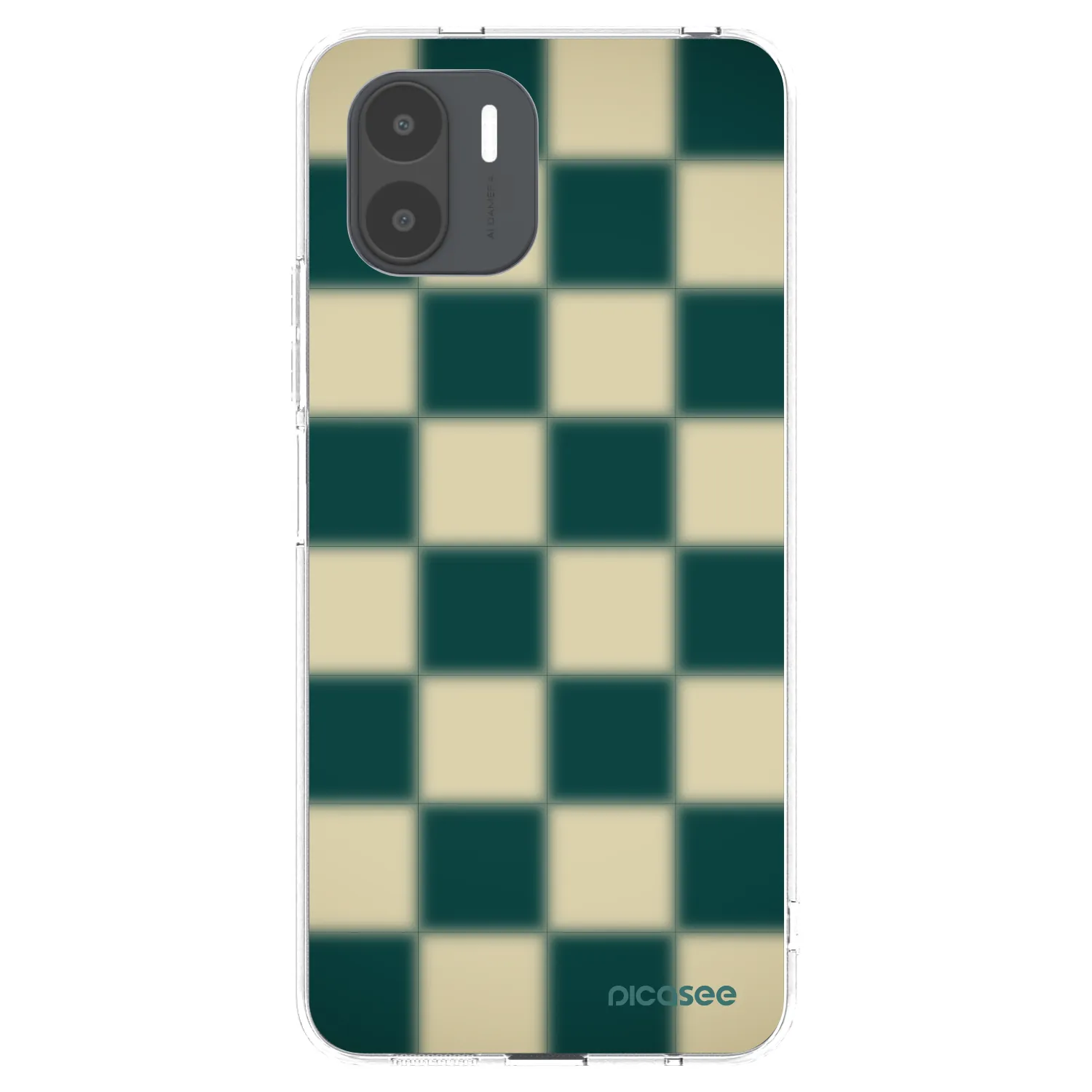 Picasee Xiaomi Redmi A2 Hülle - Transparentes Silikon - Shadow Chess