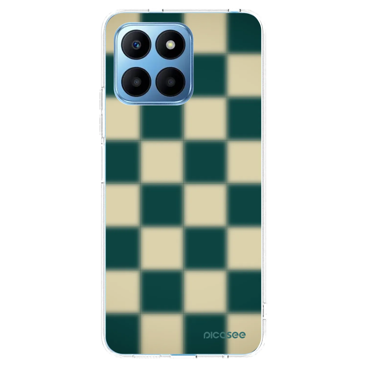 Picasee Honor 70 Lite Hülle - Transparentes Silikon - Shadow Chess