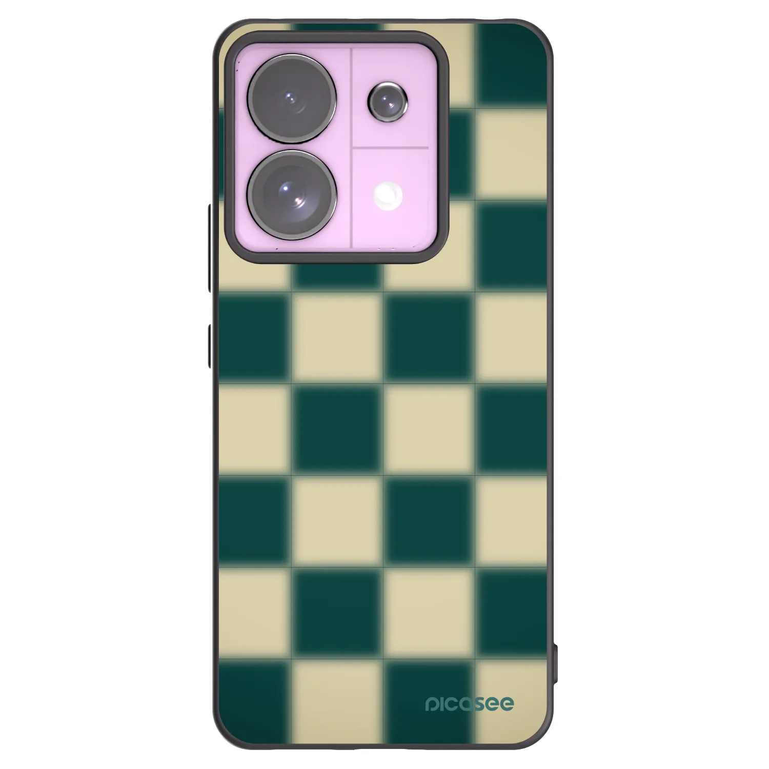Picasee Xiaomi Redmi Note 13 Pro 5G Hülle - Schwarzes Silikon - Shadow Chess