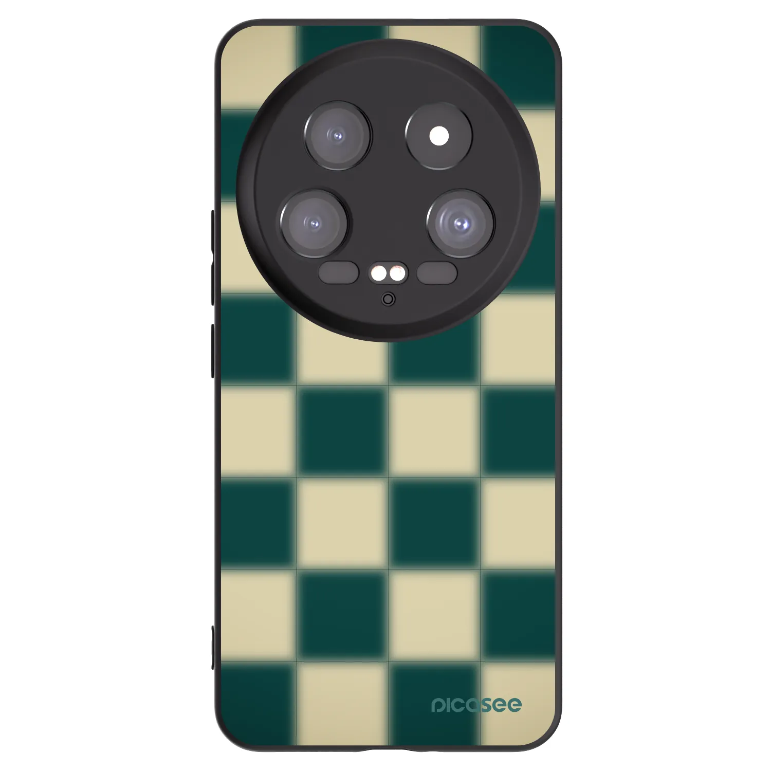 Picasee Xiaomi 14 Ultra Hülle - Schwarzes Silikon - Shadow Chess