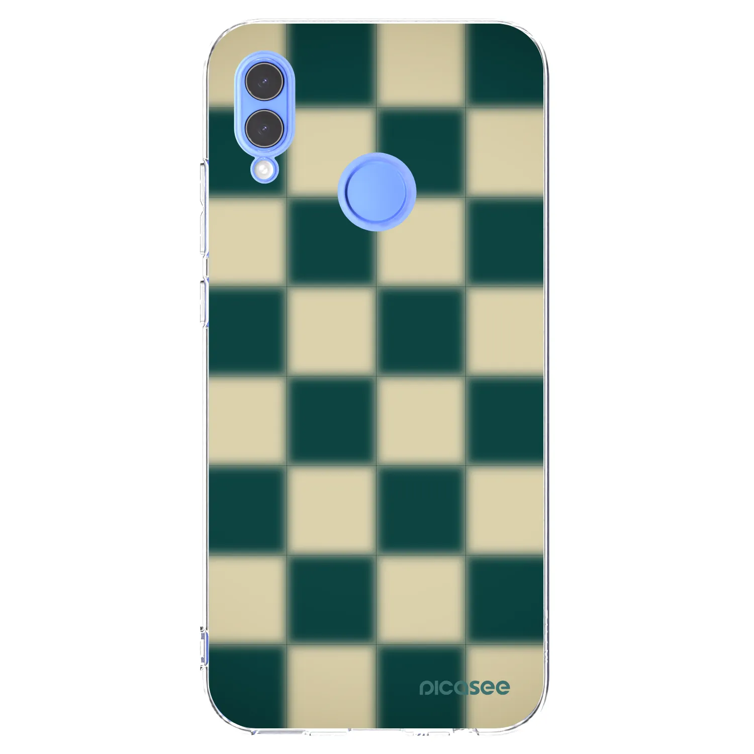 Picasee Huawei P Smart 2019 Hülle - Transparentes Silikon - Shadow Chess