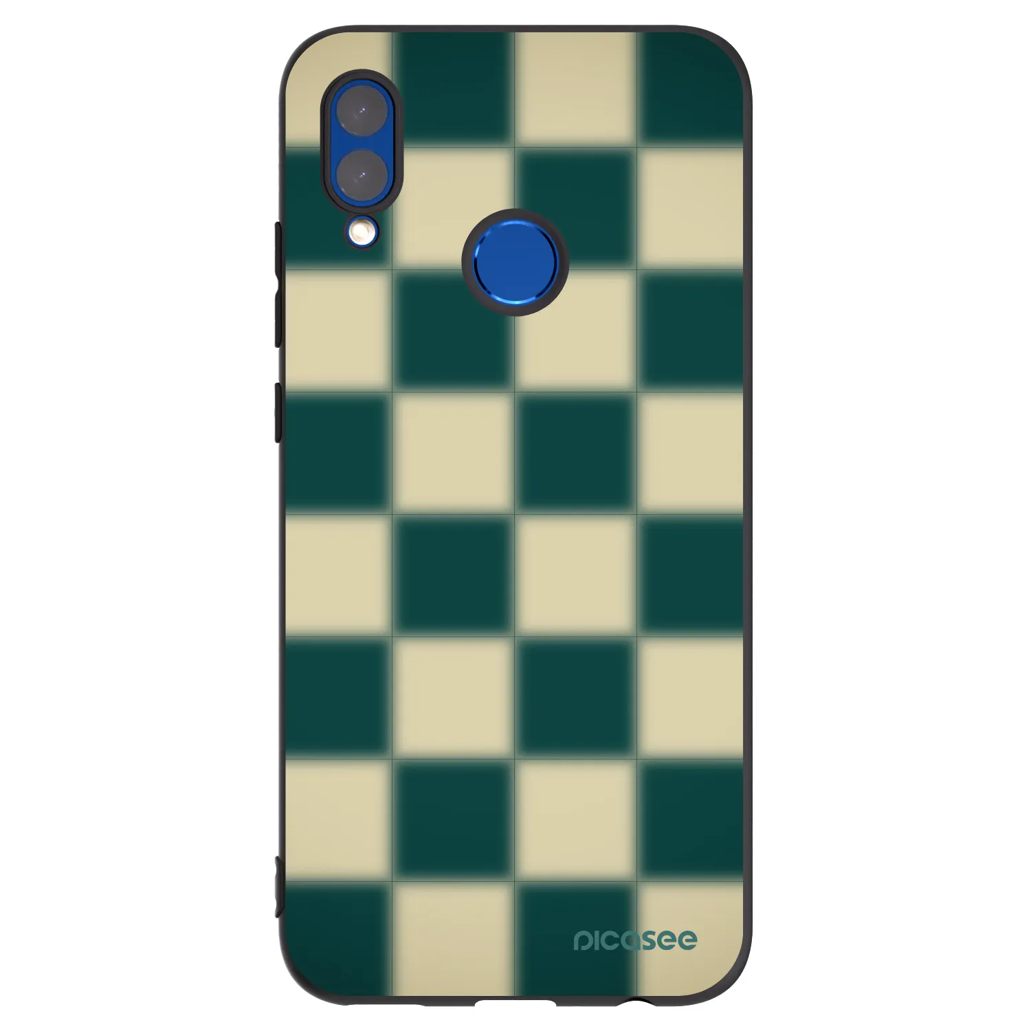Picasee Honor 10 Lite Hülle - Schwarzes Silikon - Shadow Chess