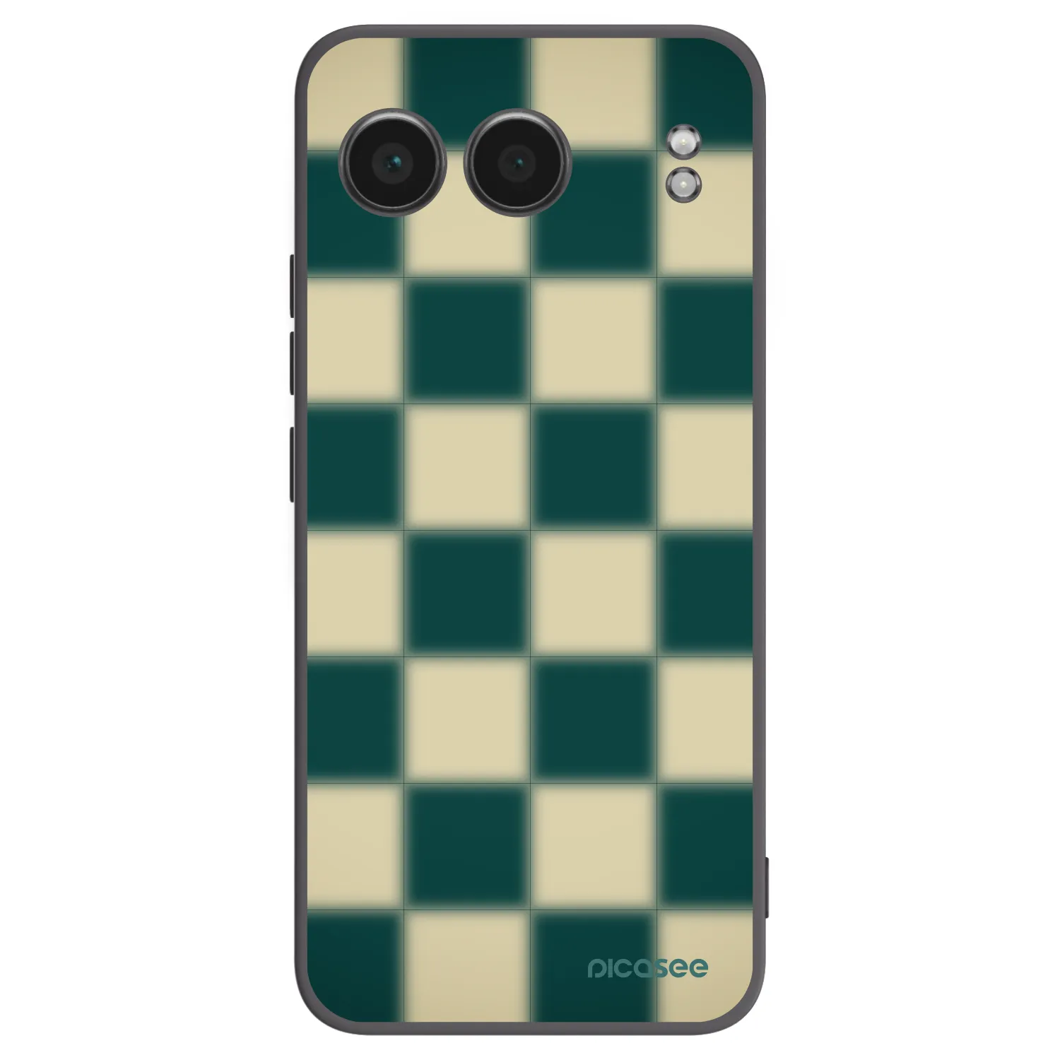 Picasee OnePlus Nord 4 Hülle - Schwarzes Silikon - Shadow Chess