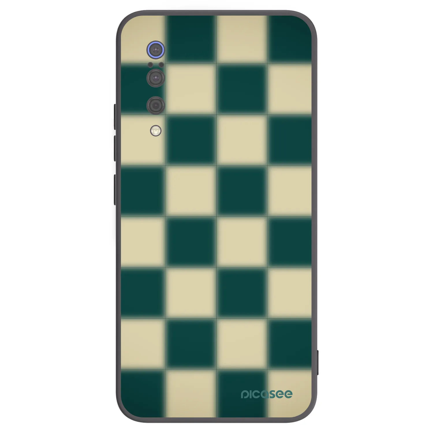 Picasee Xiaomi Mi 9 Hülle - Schwarzes Silikon - Shadow Chess