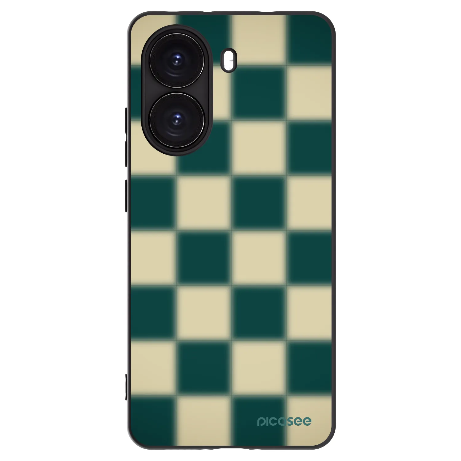 Picasee Xiaomi Poco X7 Pro 5G Hülle - Schwarzes Silikon - Shadow Chess