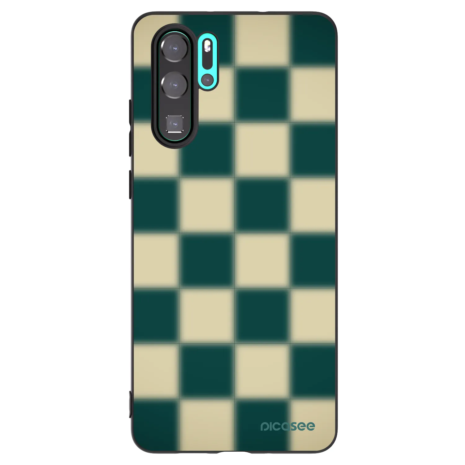Picasee Huawei P30 Pro Hülle - Schwarzes Silikon - Shadow Chess