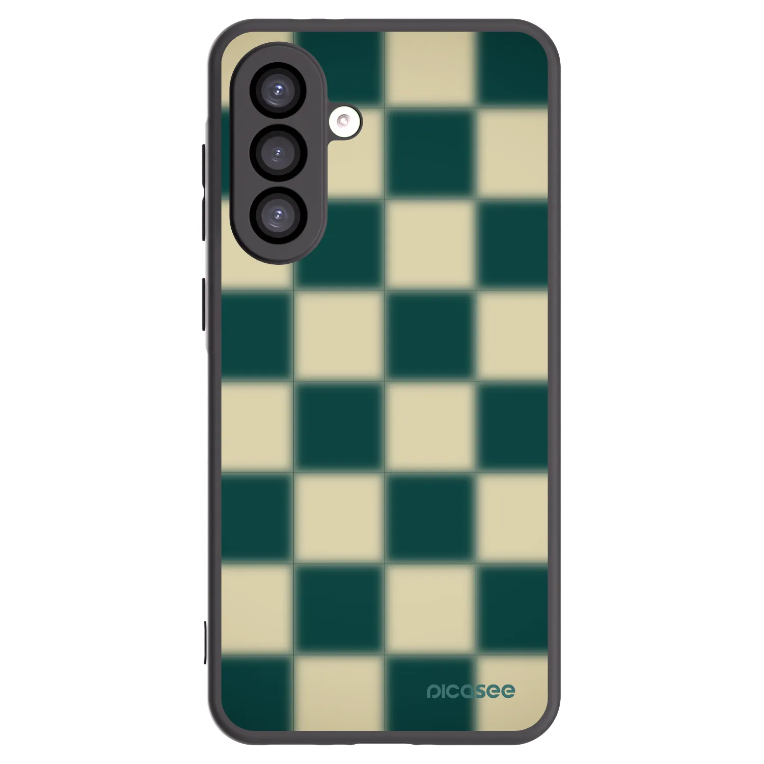 Picasee Samsung Galaxy A26 5G A266B Hülle - Schwarzes Silikon - Shadow Chess