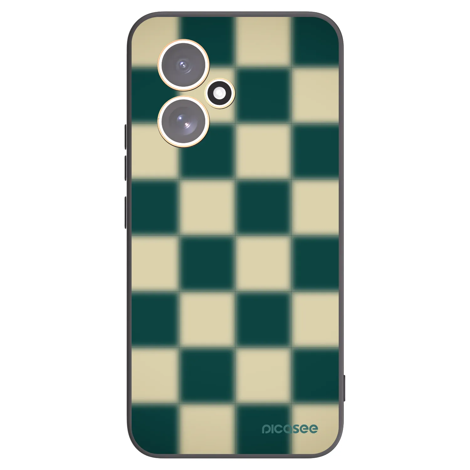 Picasee Honor 400 5G Hülle - Schwarzes Silikon - Shadow Chess
