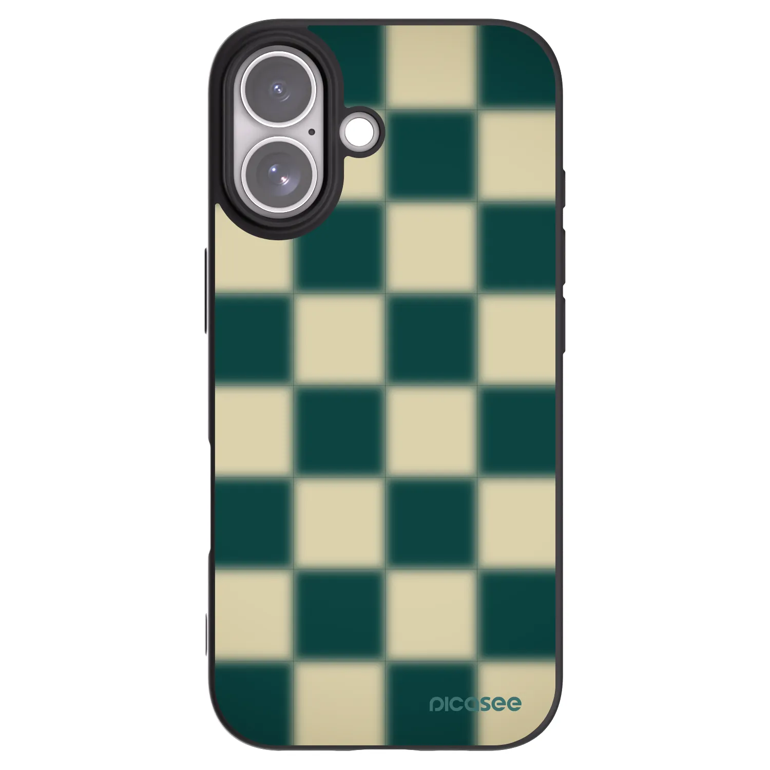 Picasee Apple iPhone 17 Hülle - Schwarzes Silikon - Shadow Chess