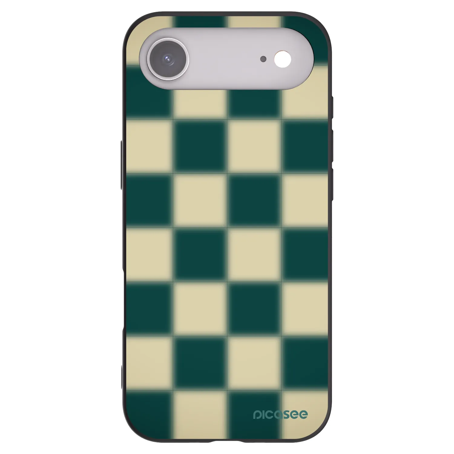 Picasee Apple iPhone Air Hülle - Schwarzes Silikon - Shadow Chess