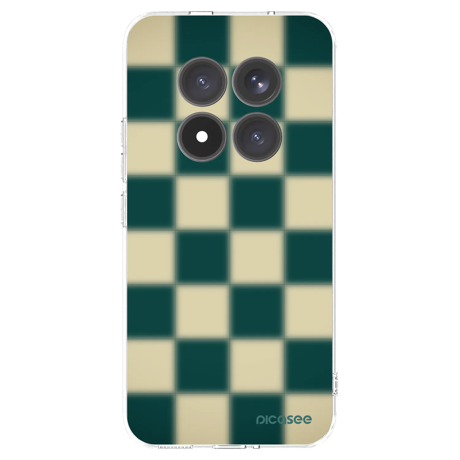 Picasee Xiaomi Redmi Note 15 Pro+ Hülle - Transparentes Silikon - Shadow Chess
