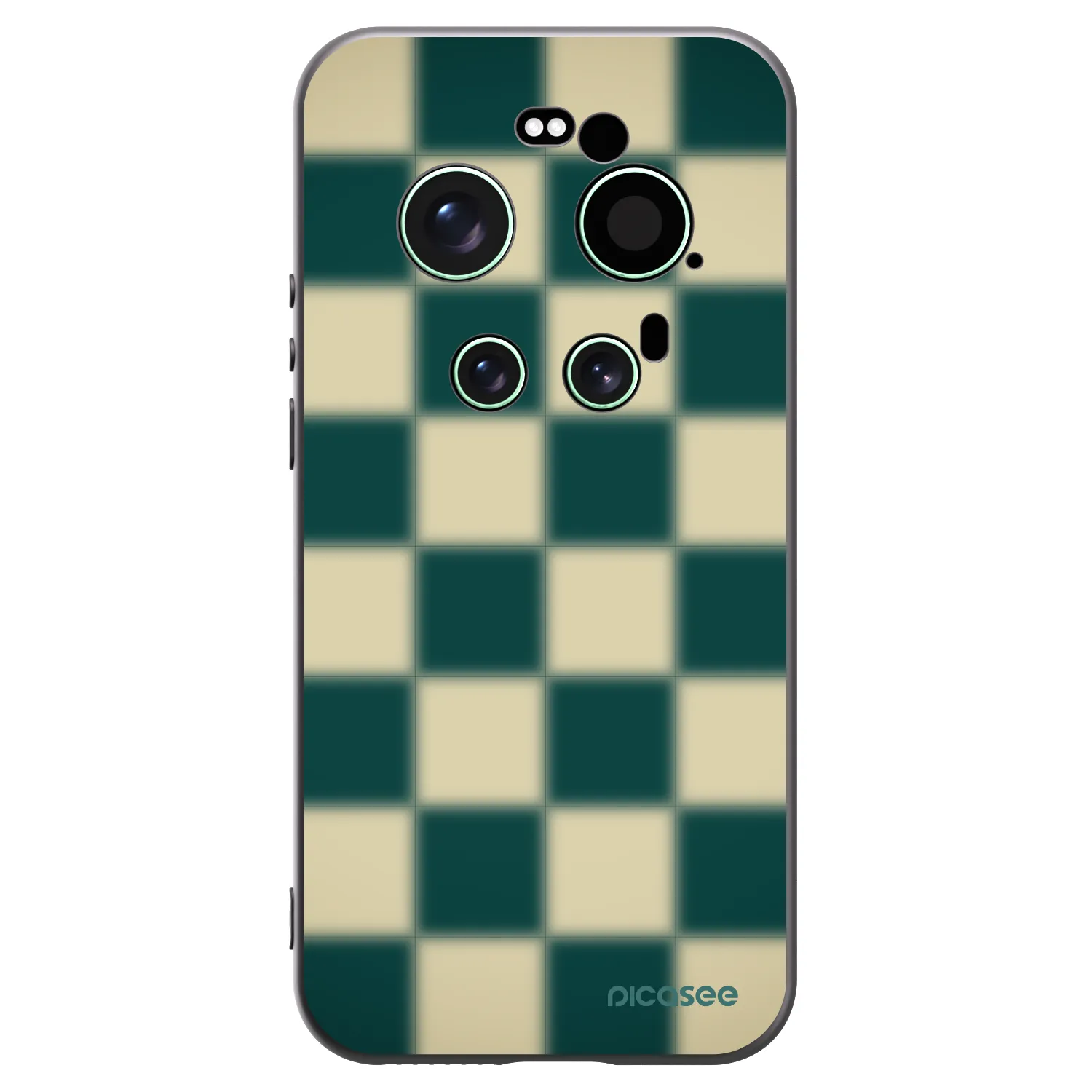 Picasee Xiaomi 17 Ultra Hülle - Schwarzes Silikon - Shadow Chess