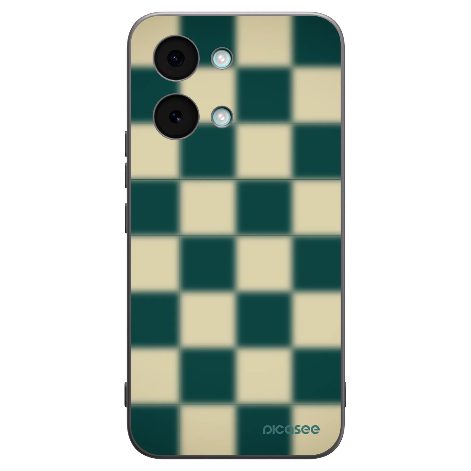 Picasee Xiaomi Poco X8 Pro Max Hülle - Schwarzes Silikon - Shadow Chess