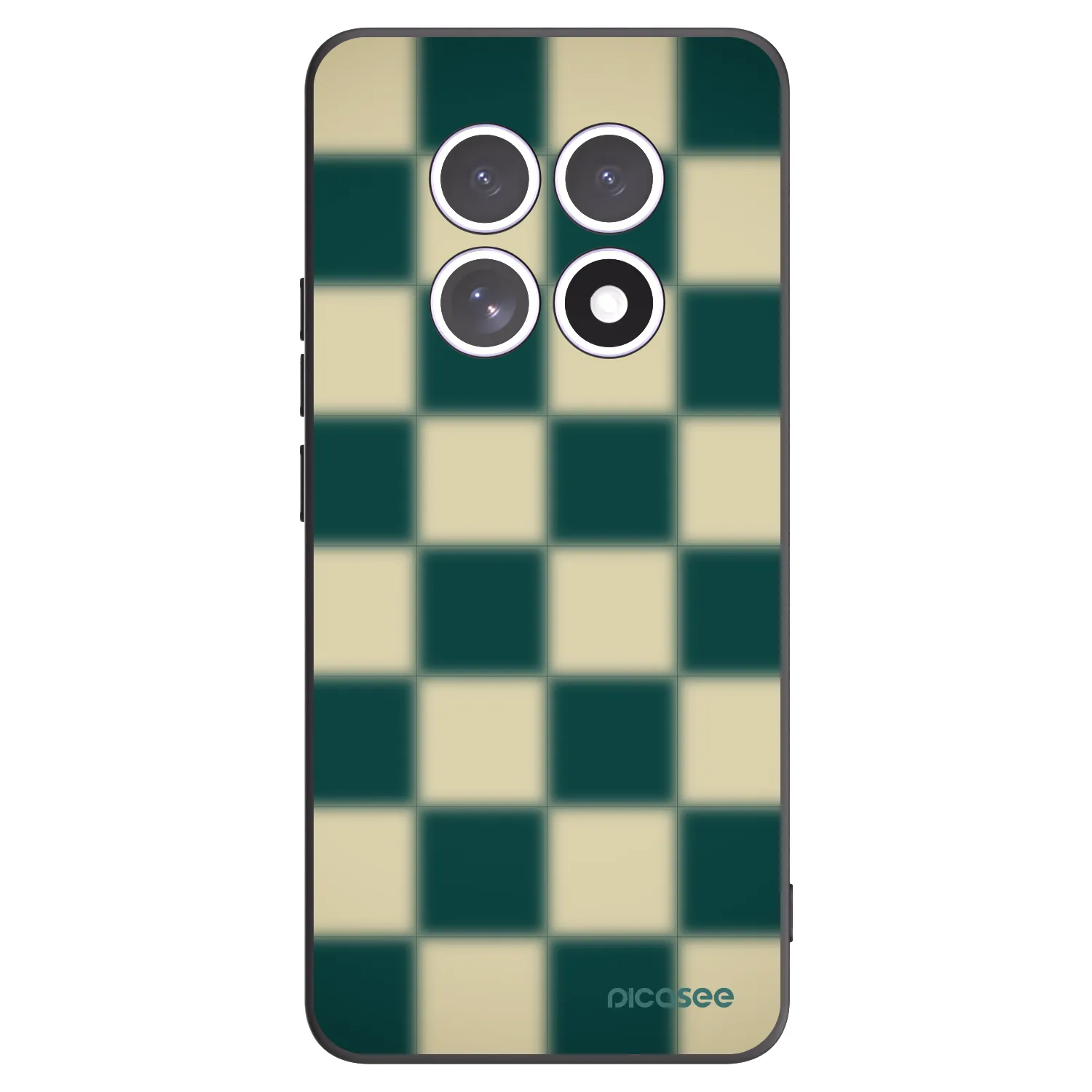Picasee Xiaomi Redmi Note 15 5G Hülle - Schwarzes Silikon - Shadow Chess