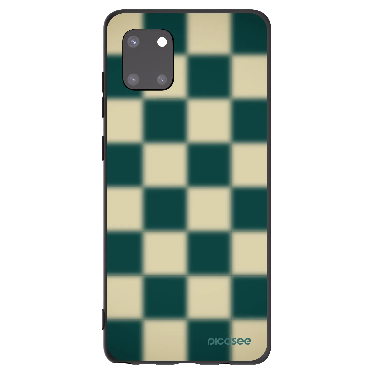 Picasee Samsung Galaxy Note 10 Lite N770F Hülle - Schwarzes Silikon - Shadow Chess