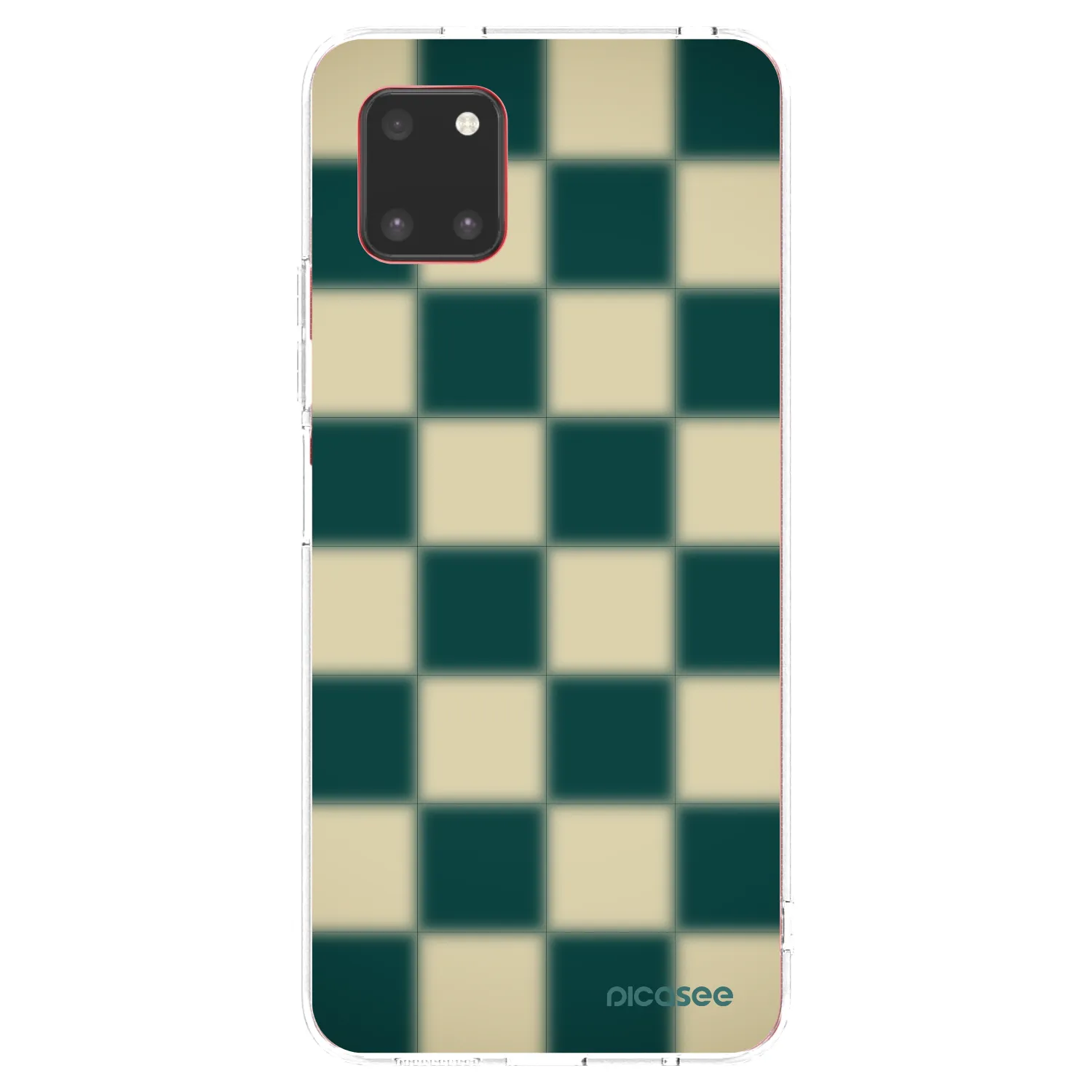 Picasee Samsung Galaxy Note 10 Lite N770F Hülle - Transparentes Silikon - Shadow Chess
