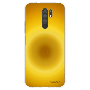 Picasee Xiaomi Redmi 9 Hülle - Transparentes Silikon - Solar Pulse