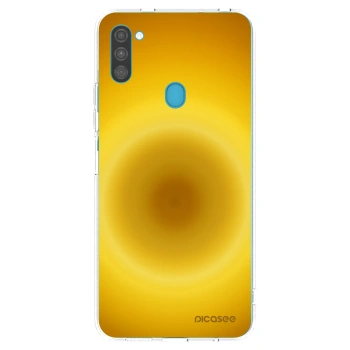 Picasee Samsung Galaxy M11 Hülle - Transparentes Silikon - Solar Pulse