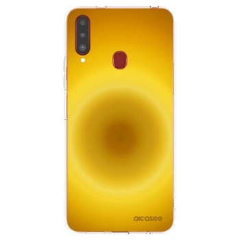 Picasee Samsung Galaxy A20s Hülle - Transparentes Silikon - Solar Pulse