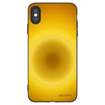 Picasee Apple iPhone XS Max Hülle - Schwarzes Silikon - Solar Pulse