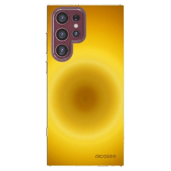 Picasee Samsung Galaxy S22 Ultra 5G Hülle - Transparentes Silikon - Solar Pulse
