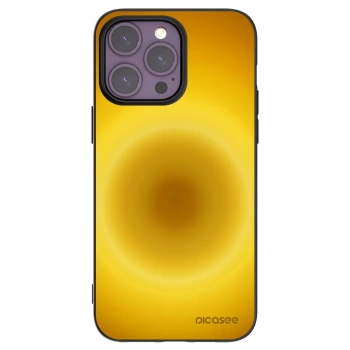 Picasee Apple iPhone 14 Pro Max Hülle - Schwarzes Silikon - Solar Pulse
