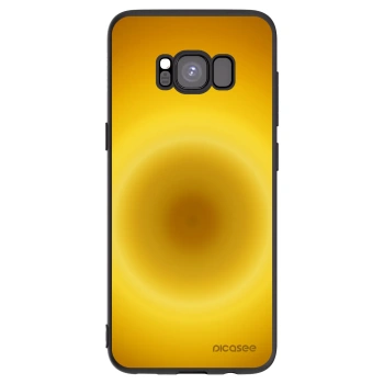 Picasee Samsung Galaxy S8 G950F Hülle - Schwarzes Silikon - Solar Pulse
