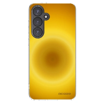 Picasee Samsung Galaxy S24 FE S721B Hülle - Transparentes Silikon - Solar Pulse