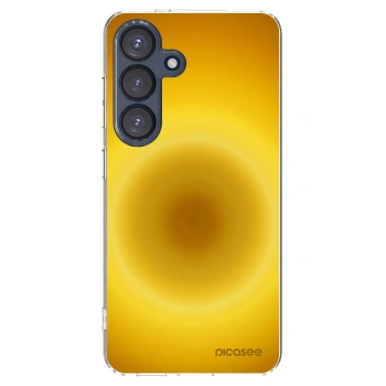 Picasee Samsung Galaxy S25 5G Hülle - Transparentes Silikon - Solar Pulse