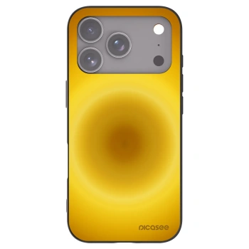 Picasee Apple iPhone 17 Pro Hülle - Schwarzes Silikon - Solar Pulse