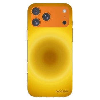 Picasee Apple iPhone 17 Pro Max Hülle - Transparentes Silikon - Solar Pulse
