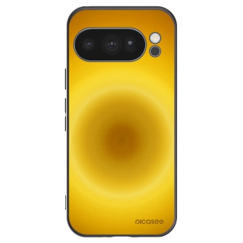 Picasee Google Pixel 10 Pro Hülle - Schwarzes Silikon - Solar Pulse