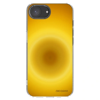 Picasee Apple iPhone 17e Hülle - Transparentes Silikon - Solar Pulse