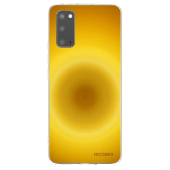 Picasee Samsung Galaxy S20 G980F Hülle - Transparentes Silikon - Solar Pulse