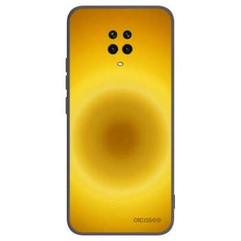 Picasee Xiaomi Redmi Note 9S Hülle - Schwarzes Silikon - Solar Pulse