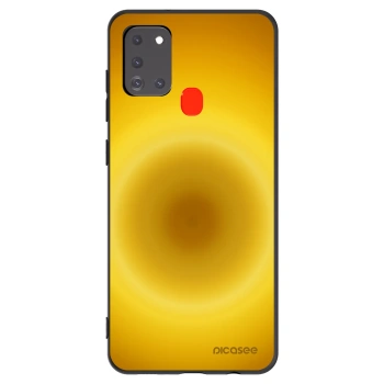Picasee Samsung Galaxy A21s Hülle - Schwarzes Silikon - Solar Pulse