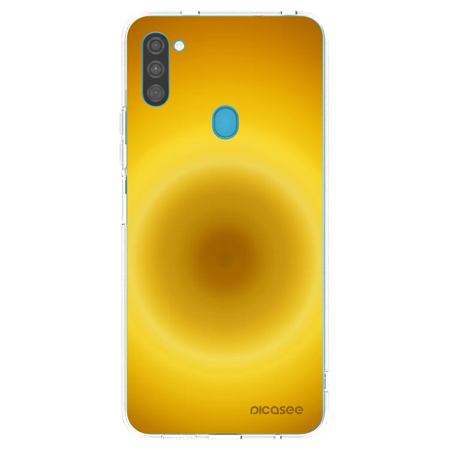 Picasee Samsung Galaxy M11 Hülle - Transparentes Silikon - Solar Pulse
