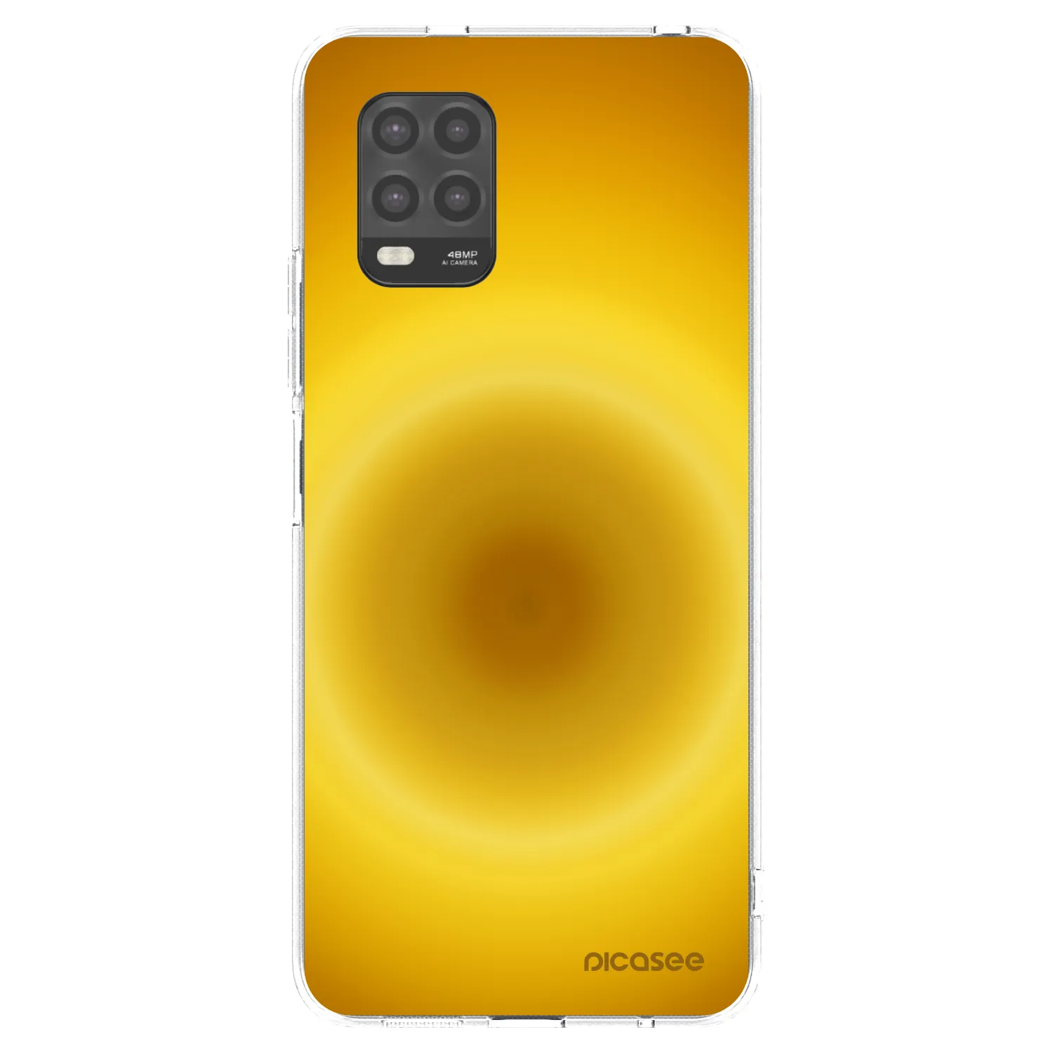 Picasee Xiaomi Mi 10 Lite Hülle - Transparentes Silikon - Solar Pulse