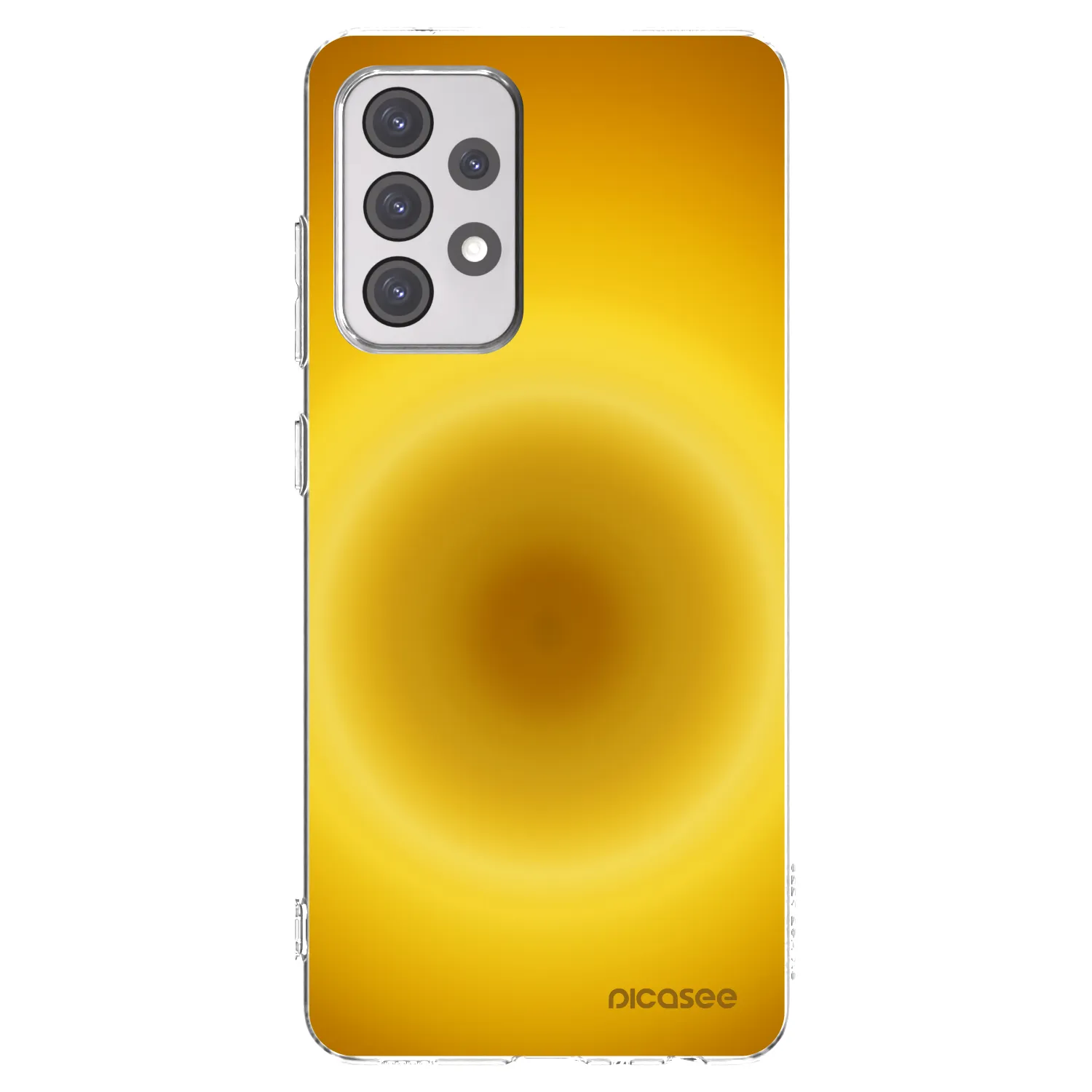 Picasee Samsung Galaxy A52 5G A525F Hülle - Transparentes Silikon - Solar Pulse