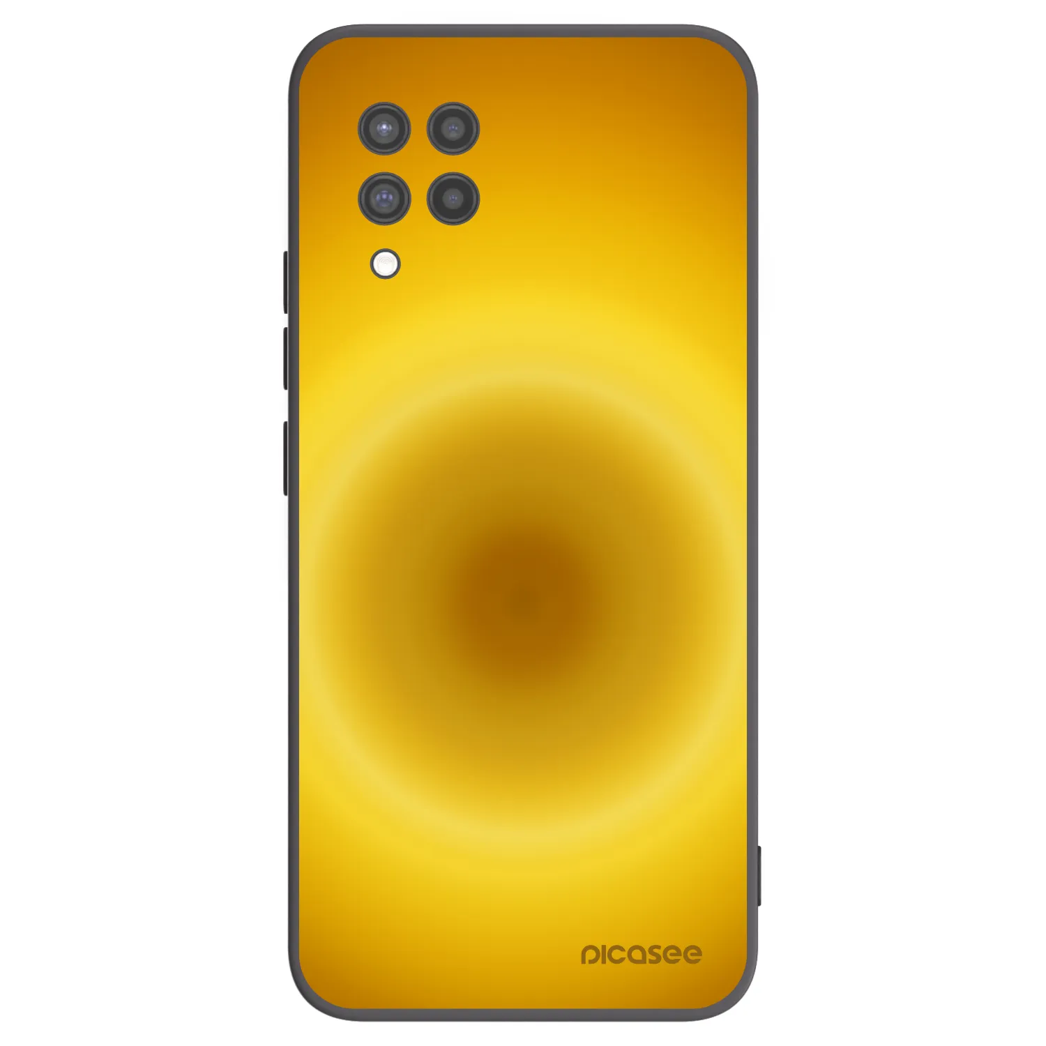 Picasee Samsung Galaxy A42 A426B Hülle - Schwarzes Silikon - Solar Pulse