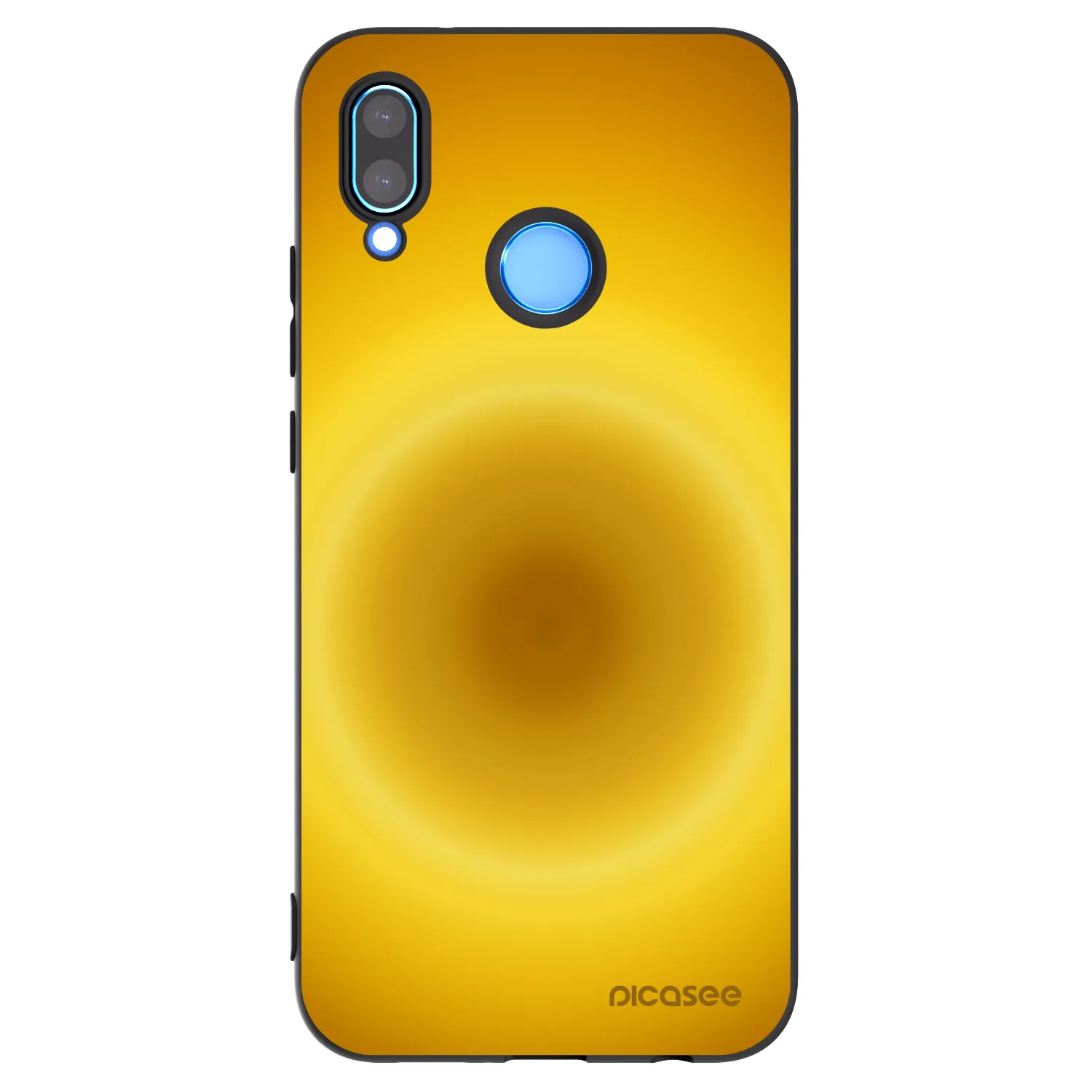 Picasee Huawei P20 Lite Hülle - Schwarzes Silikon - Solar Pulse