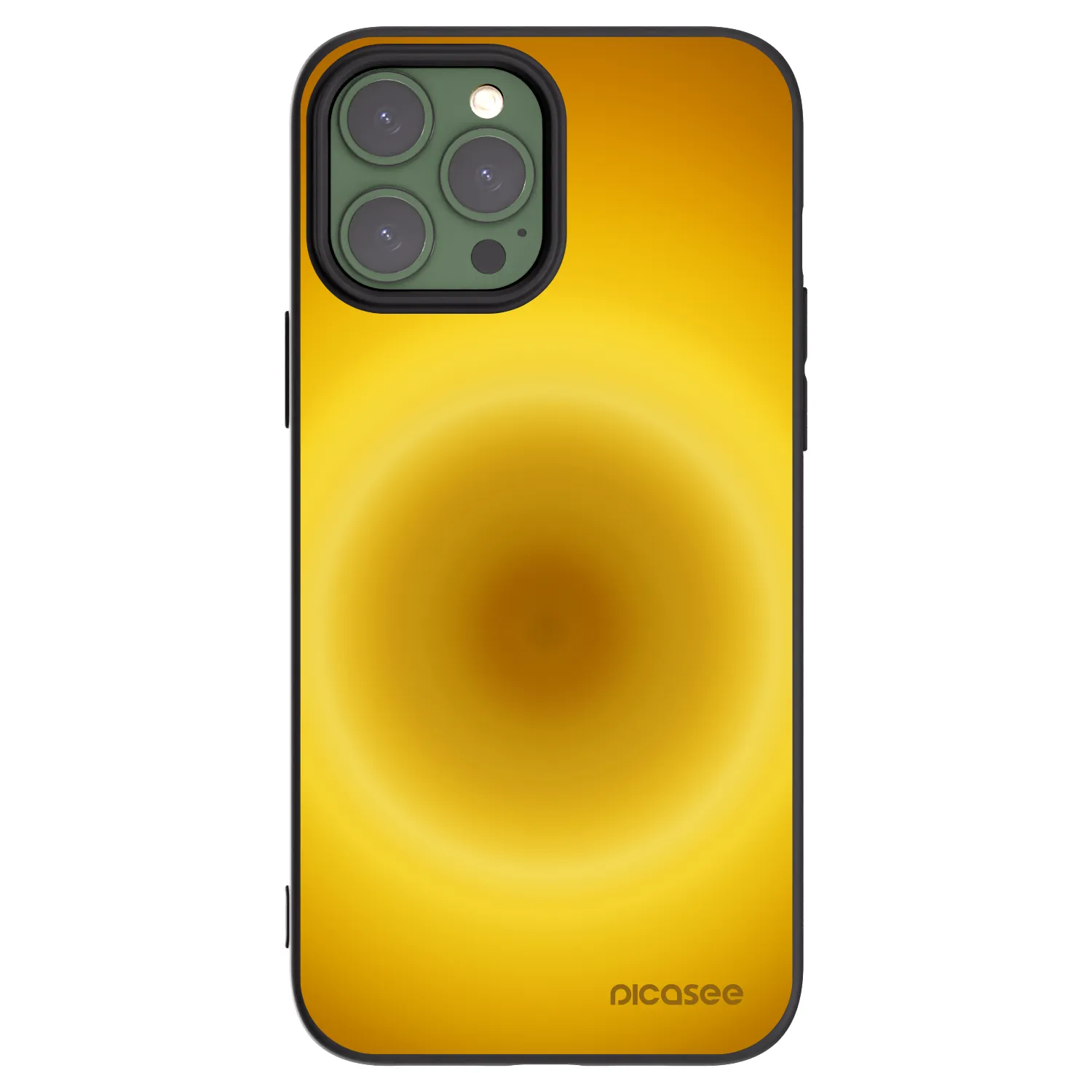 Picasee Apple iPhone 13 Pro Max Hülle - Schwarzes Silikon - Solar Pulse