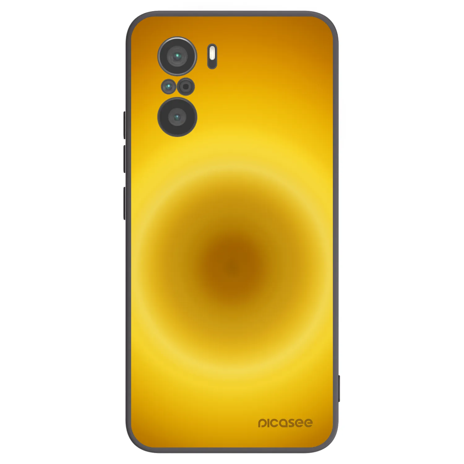 Picasee Xiaomi Poco F3 Hülle - Schwarzes Silikon - Solar Pulse