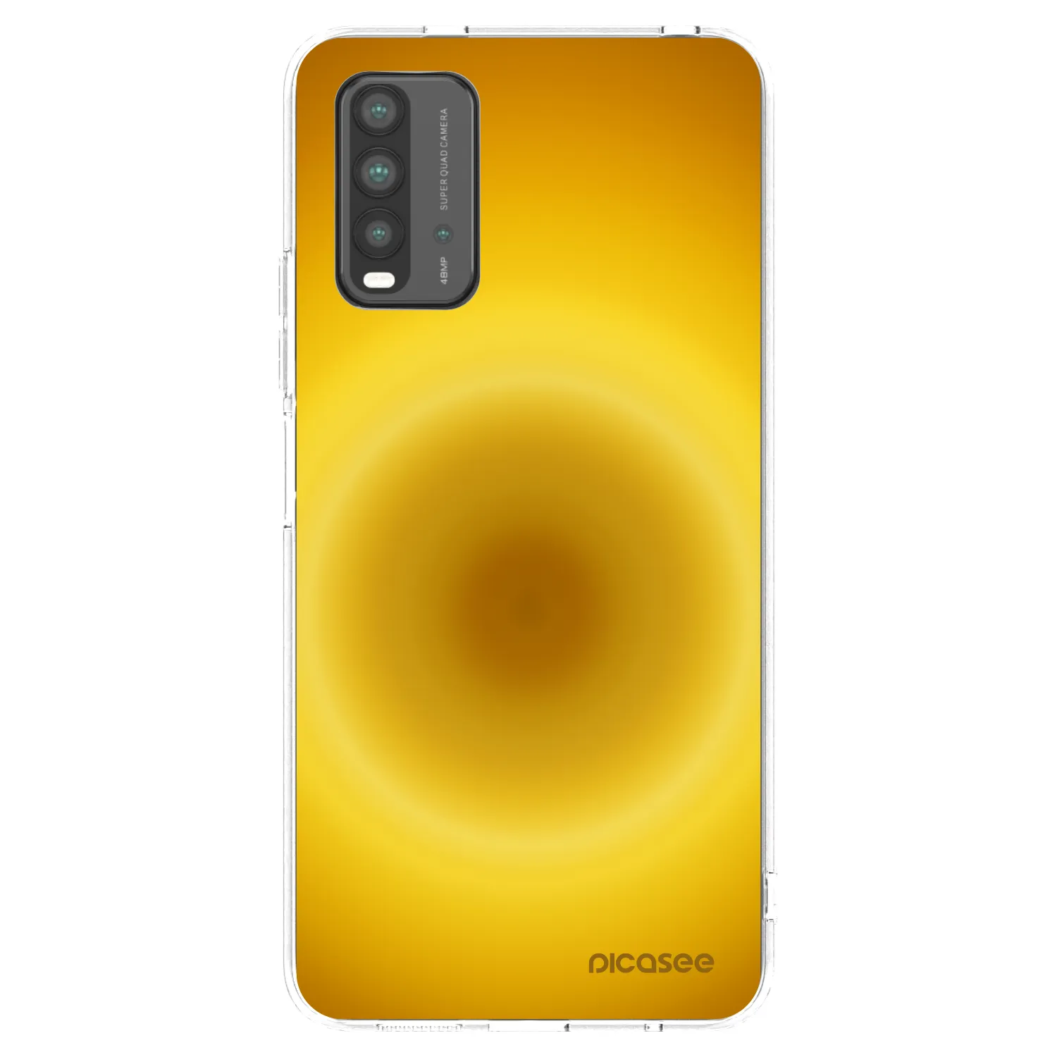 Picasee Xiaomi Redmi 9T Hülle - Schwarzes Silikon - Solar Pulse